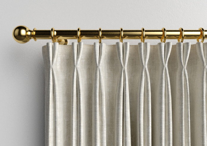 Laura Ashley Ambrose Pale, Natural - Made to Measure Curtains - Image 10